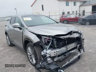 2025 Lexus NX 350 Luxury with VIN 2T2HGCEZ0SC062106, listed as a IAAI auction lot 42604940 with 3,775 mi miles and . Bid and sale history available at DreamBid. Image 6.