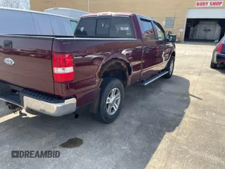 2006 Ford F-150 XLT with VIN 1FTPW14566FB12445, listed as a IAAI auction lot 42081245 with 209,417 mi miles. Bid and sale history available at carsss.com. Image 4.