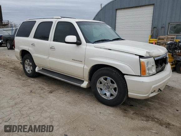 2002 Cadillac Escalade z VIN 1GYEK63N82R235118, wystawiony jako Copart lot #82691054 z przebiegiem 196 955 mil mil oraz Szkoda całkowita • Salvage title. Historia ofert i sprzedaży dostępna na DreamBid. Obrazek 4.