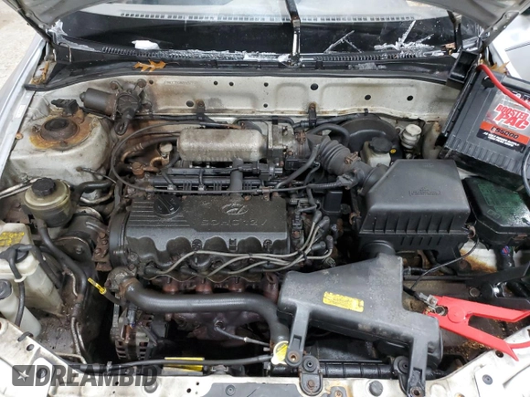 2002 Hyundai Accent with VIN KMHCF35G82U192732, listed as a Copart auction lot 85187074 with 224,194 mi miles and Clean title. Bid and sale history available at DreamBid. Image 11.