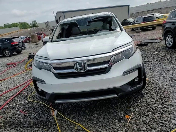 2021 Honda Pilot EX-L with VIN 5FNYF5H53MB024153, listed as a Copart auction lot 54103785 with 80,070 mi miles and Non repairable. Bid and sale history available at DreamBid. Image 14.