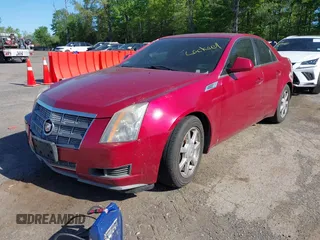 2008 Cadillac CTS RWD w/1SA with VIN 1G6DM577880116793, listed as a IAAI auction lot 42142190 with 191,567 mi miles. Bid and sale history available at carsss.com. Image 2.