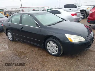 2003 Honda Accord LX z VIN 1HGCM66383A016579, wystawiony jako IAAI lot #41645618 z przebiegiem Nie podano mil oraz . Historia ofert i sprzedaży dostępna na DreamBid. Obrazek 1.