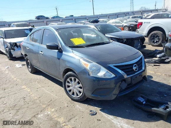 2016 Nissan Versa S with VIN 3N1CN7AP3GL859277, listed as a IAAI auction lot 41675521 with 142,578 mi miles. Bid and sale history available at carsss.com. Image 1.