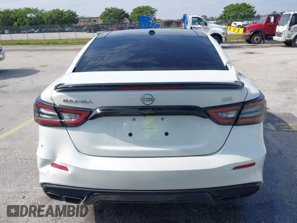 2023 Nissan Maxima SR with VIN 1N4AA6EV2PC505917, listed as a IAAI auction lot 41389852 with 26,018 mi miles and . Bid and sale history available at DreamBid. Image 16.