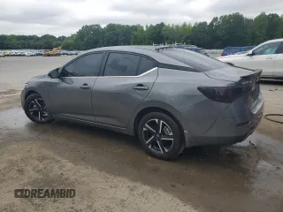 2024 Nissan Sentra SV с VIN 3N1AB8CV5RY317556, выставлен на аукционе Copart как лот 60233595 с пробегом 2 203 миль миль и Списание • Salvage title. История ставок и продаж доступна на DreamBid. Изображение 2.