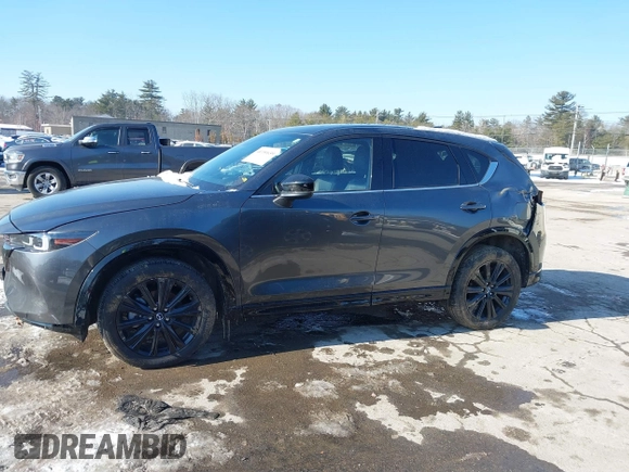 2022 Mazda CX-5 2.5 Turbo with VIN JM3KFBAY1N0526661, listed as a IAAI auction lot 41350659 with 22,963 mi miles and . Bid and sale history available at carsss.com. Image 14.