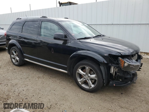 2016 Dodge Journey Crossroad Plus with VIN 3C4PDDGG6GT179526, listed as a Copart auction lot 72625024 with 86,857 mi miles and Salvage title. Bid and sale history available at DreamBid. Image 4.