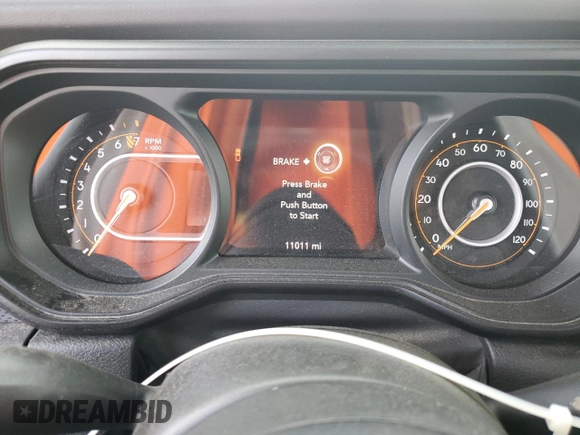 2024 Jeep Gladiator Mojave X z VIN 1C6JJTEG7RL114847, wystawiony jako Copart lot #55635445 z przebiegiem 11 011 mil mil oraz Szkoda całkowita • Salvage title. Historia ofert i sprzedaży dostępna na DreamBid. Obrazek 9.