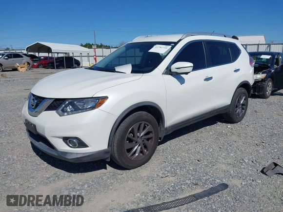 2016 Nissan Rogue SV with VIN KNMAT2MVXGP703040, listed as a IAAI auction lot 41781739 with 88,504 mi miles. Bid and sale history available at carsss.com. Image 18.