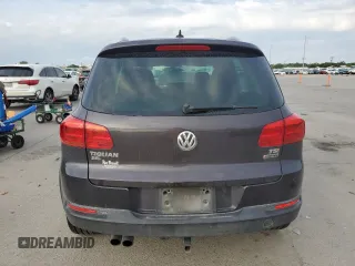 2016 Volkswagen Tiguan S with VIN WVGBV7AX9GW608858, listed as a Copart auction lot 55341985 with 114,472 mi miles and Salvage Title. Bid and sale history available at DreamBid. Image 6.