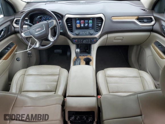 2017 GMC Acadia Denali with VIN 1GKKNXLS1HZ148329, listed as a Copart auction lot 59635205 with 123,298 mi miles and Salvage title. Bid and sale history available at DreamBid. Image 8.
