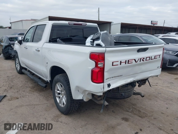 2021 Chevrolet Silverado 1500 LTZ with VIN 3GCUYGED3MG141869, listed as a IAAI auction lot 41233782 with 59,753 mi miles and . Bid and sale history available at DreamBid. Image 3.