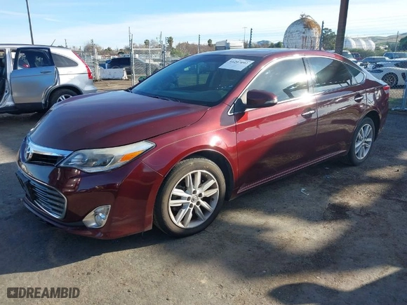 2013 Toyota Avalon XLE with VIN 4T1BK1EB9DU011222, listed as a IAAI auction lot 41207092 with 154,327 mi miles. Bid and sale history available at carsss.com. Image 2.