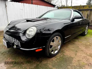 2002 Ford Thunderbird Hardtop Premium with VIN 1FAHP60AX2Y102183, listed as a Copart auction lot 48295095 with 99,338 mi miles and Clean Title. Bid and sale history available at DreamBid. Image 2.