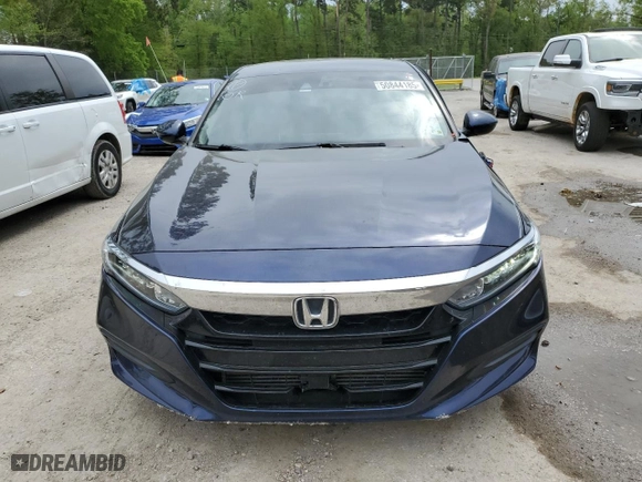 2020 Honda Accord Sedan LX with VIN 1HGCV1F17LA005328, listed as a Copart auction lot 50844185 with 75,275 mi miles and Salvage Title. Bid and sale history available at carsss.com. Image 5.