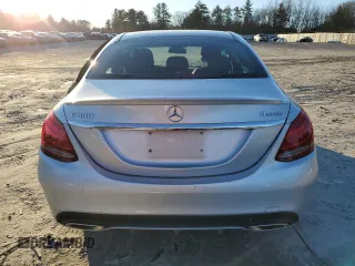 2018 Mercedes-Benz C 300 with VIN 55SWF4KB7JU280340, listed as a Copart auction lot 86372144 with 93,997 mi miles and Salvage Title. Bid and sale history available at DreamBid. Image 6.