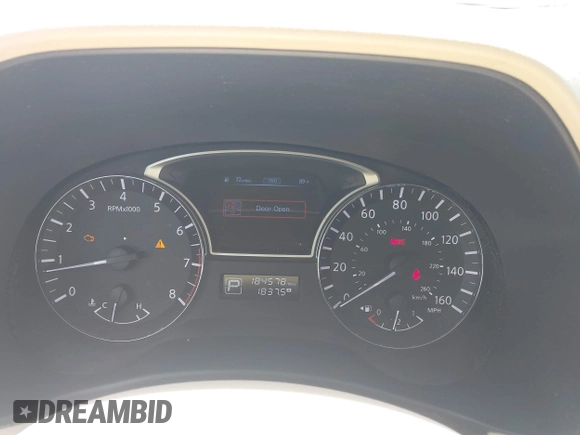 2014 Nissan Pathfinder SV z VIN 5N1AR2MMXEC639636, wystawiony jako IAAI lot #42475668 z przebiegiem 184 578 mil mil oraz . Historia ofert i sprzedaży dostępna na DreamBid. Obrazek 7.