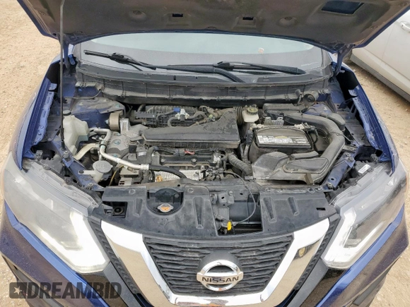 2017 Nissan Rogue SV with VIN KNMAT2MT4HP542121, listed as a Copart auction lot 57166995 with 83,850 mi miles and Clean title. Bid and sale history available at DreamBid. Image 12.