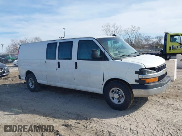 2020 Chevrolet Express Cargo Van with VIN 1GCZGHFG7L1235144, listed as a IAAI auction lot 41700301 with 67,678 mi miles. Bid and sale history available at carsss.com. Image 13.