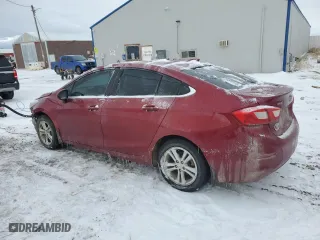 2017 Chevrolet Cruze LT with VIN 1G1BH5SE5H7271199, listed as a Copart auction lot 88454105 with 0 mi miles and Salvage Title. Bid and sale history available at carsss.com. Image 2.
