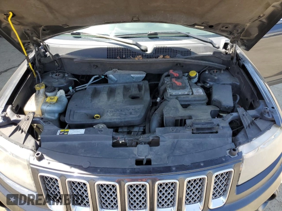 2014 Jeep Compass Latitude with VIN 1C4NJCEB2ED650933, listed as a Copart auction lot 55474685 with 175,697 mi miles and Clean Title. Bid and sale history available at carsss.com. Image 11.