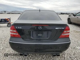 2006 Mercedes-Benz C 55 AMG with VIN WDBRF76J46F770916, listed as a Copart auction lot 88725275 with 82,502 mi miles and Salvage title. Bid and sale history available at DreamBid. Image 6.