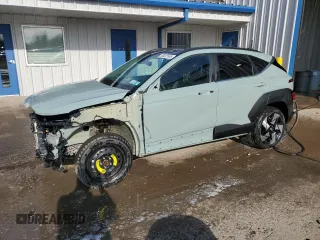2024 Hyundai Kona Limited with VIN KM8HECA36RU088732, listed as a Copart auction lot 50822165 with 23,469 mi miles and Salvage title. Bid and sale history available at DreamBid. Image 1.