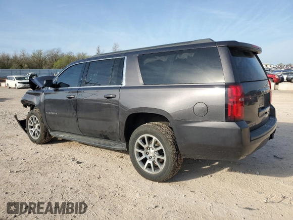 2017 Chevrolet Suburban LT with VIN 1GNSKHKC2HR135066, listed as a Copart auction lot 50545315 with 95,601 mi miles and Salvage Title. Bid and sale history available at carsss.com. Image 2.