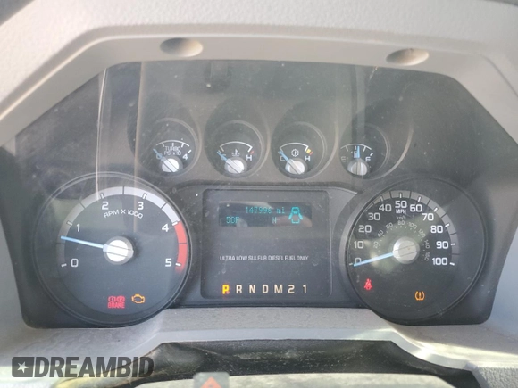 2016 Ford Super Duty F-250 SRW Lariat with VIN 1FT7W2BT3GEC51379, listed as a Copart auction lot 72826504 with 147,996 mi miles and Salvage Title. Bid and sale history available at carsss.com. Image 9.