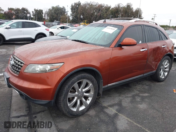 2006 Infiniti FX with VIN JNRAS08U16X106432, listed as a IAAI auction lot 40919899 with 154,232 mi miles. Bid and sale history available at carsss.com. Image 2.