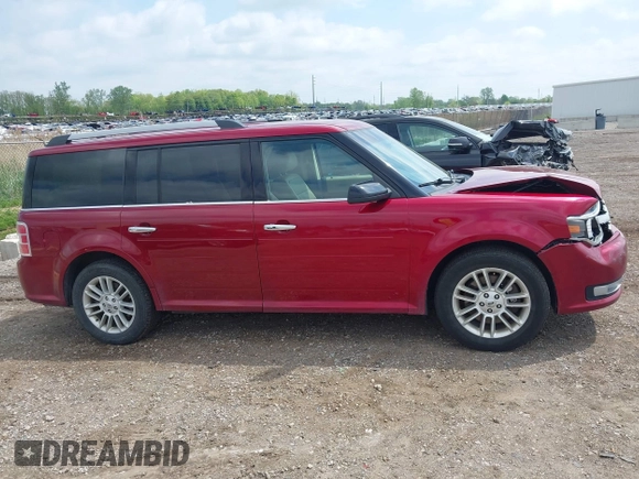 2015 Ford Flex SEL z VIN 2FMGK5C89FBA20824, wystawiony jako IAAI lot #42258527 z przebiegiem 110 020 mil mil oraz . Historia ofert i sprzedaży dostępna na DreamBid. Obrazek 13.