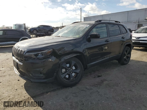 2020 Jeep Cherokee Latitude Plus with VIN 1C4PJMLB3LD590806, listed as a Copart auction lot 51116225 with 42,279 mi miles and Salvage Title. Bid and sale history available at carsss.com. Image 1.