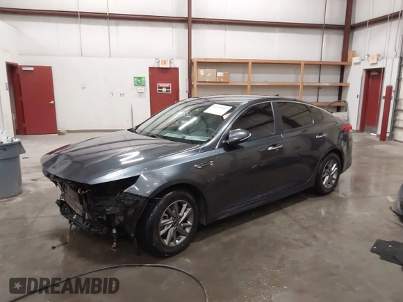 2019 Kia Optima LX with VIN 5XXGT4L33KG375854, listed as a IAAI auction lot 42235507 with 87,789 mi miles and . Bid and sale history available at DreamBid. Image 21.