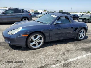 2000 Porsche Boxster with VIN WP0CA2989YU622129, listed as a Copart auction lot 62018105 with 126,818 mi miles and Clean title. Bid and sale history available at DreamBid. Image 1.
