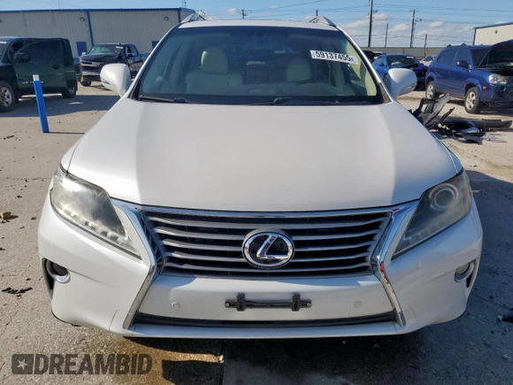 2013 Lexus RX 350 с VIN 2T2ZK1BA2DC127045, выставлен на аукционе Copart как лот 59137455 с пробегом 38 595 миль миль и Чистый • Clean title. История ставок и продаж доступна на DreamBid. Изображение 5.