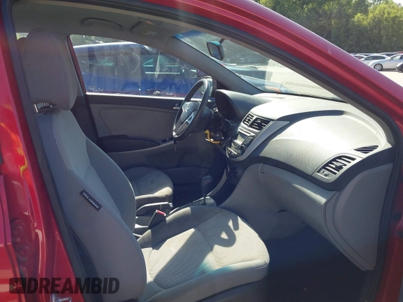 2012 Hyundai Accent GS with VIN KMHCT5AE9CU047449, listed as a IAAI auction lot 42667846 with 117,276 mi miles and . Bid and sale history available at DreamBid. Image 5.