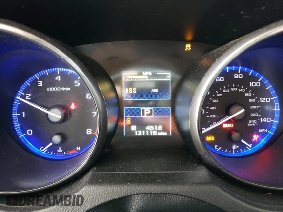 2017 Subaru Outback Premium with VIN 4S4BSACC8H3371766, listed as a Copart auction lot 55207985 with 131,116 mi miles and Salvage title. Bid and sale history available at DreamBid. Image 9.