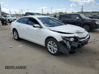 2025 Chevrolet Malibu LT with VIN 1G1ZD5ST7SF131306, listed as a Copart auction lot 53974955 with 12,347 mi miles and Clean Title. Bid and sale history available at DreamBid. Image 4.