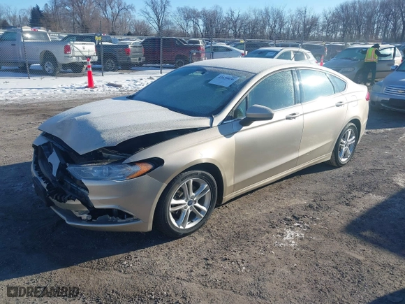 2018 Ford Fusion SE with VIN 3FA6P0H78JR107957, listed as a IAAI auction lot 41639036 with NaN miles. Bid and sale history available at carsss.com. Image 17.