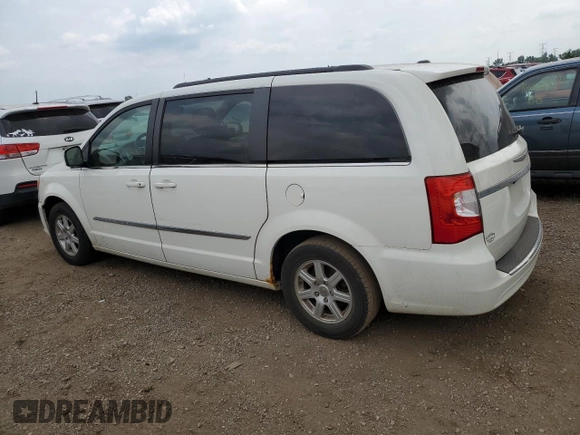 2012 Chrysler Town & Country Touring with VIN 2C4RC1BG4CR375530, listed as a Copart auction lot 64004854 with 162,035 mi miles and Salvage Title. Bid and sale history available at DreamBid. Image 2.