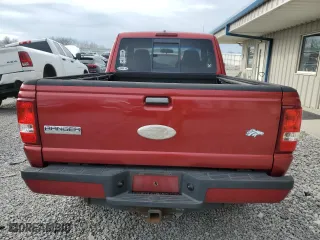 2008 Ford Ranger XLT with VIN 1FTYR44E58PB09692, listed as a Copart auction lot 83308114 with 133,064 mi miles and Salvage Title. Bid and sale history available at carsss.com. Image 6.