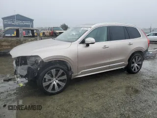 2023 Volvo XC90 Ultimate with VIN YV4062PA1P1958154, listed as a Copart auction lot 84087244 with 3,662 mi miles and Salvage Title. Bid and sale history available at carsss.com. Image 1.