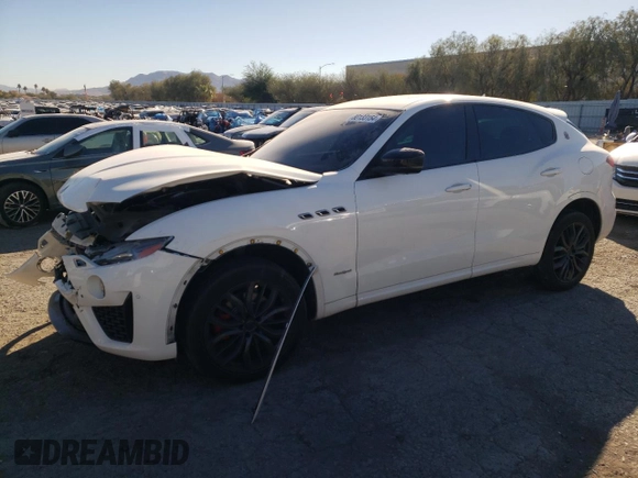 2019 Maserati Levante GranSport with VIN ZN661XUS1KX323509, listed as a Copart auction lot 80133154 with 35,059 mi miles and Salvage Title. Bid and sale history available at carsss.com. Image 1.