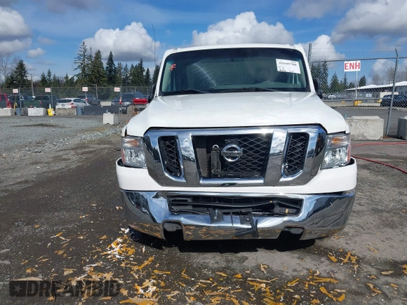 2012 Nissan NV S with VIN 1N6BF0KLXCN117510, listed as a IAAI auction lot 41649700 with 48,096 mi miles. Bid and sale history available at carsss.com. Image 6.