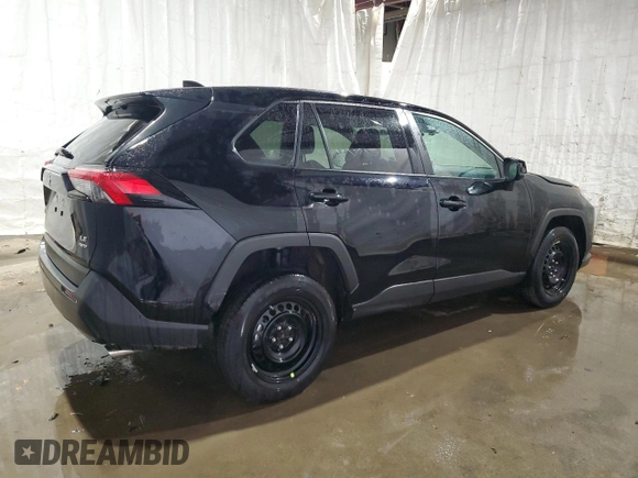 2024 Toyota RAV4 LE with VIN 2T3F1RFV8RC441822, listed as a Copart auction lot 52005965 with 23,634 mi miles and Salvage Title. Bid and sale history available at carsss.com. Image 3.