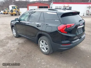 2019 GMC Terrain SLE with VIN 3GKALTEV6KL101474, listed as a IAAI auction lot 41756850 with 48,902 mi miles. Bid and sale history available at carsss.com. Image 3.