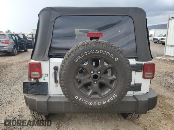 2012 Jeep Wrangler Unlimited Sport z VIN 1C4BJWDG9CL169159, wystawiony jako Copart lot #83647894 z przebiegiem 120 684 mil mil oraz Szkoda całkowita • Salvage title. Historia ofert i sprzedaży dostępna na DreamBid. Obrazek 6.
