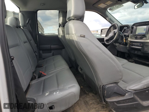 2022 Ford F-150 XL with VIN 1FTEX1CP0NKD24934, listed as a Copart auction lot 47757995 with 112,572 mi miles and Salvage title. Bid and sale history available at DreamBid. Image 10.