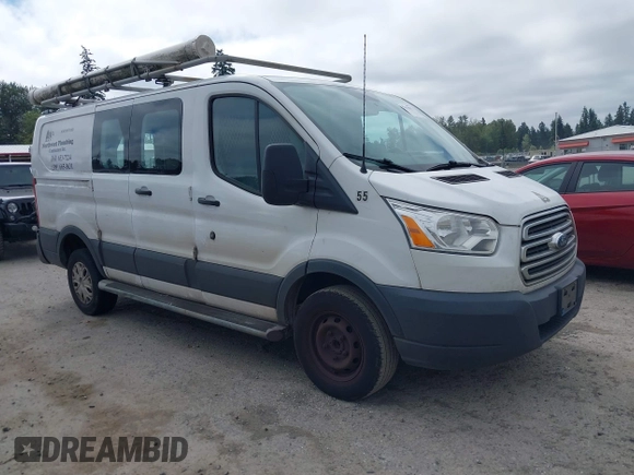2015 Ford Transit Cargo with VIN 1FTNR1ZM6FKA34609, listed as a IAAI auction lot 42635875 with 214,750 mi miles and . Bid and sale history available at DreamBid. Image 1.
